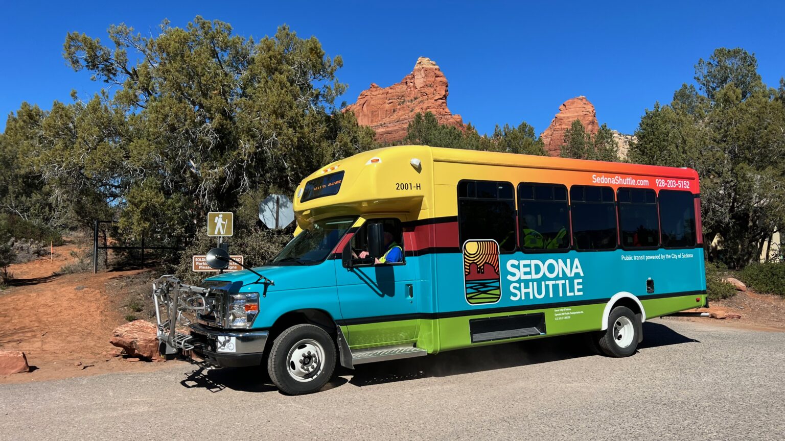 Sedona Shuttle Wins First Place in the National RTAP "The Bus Stops