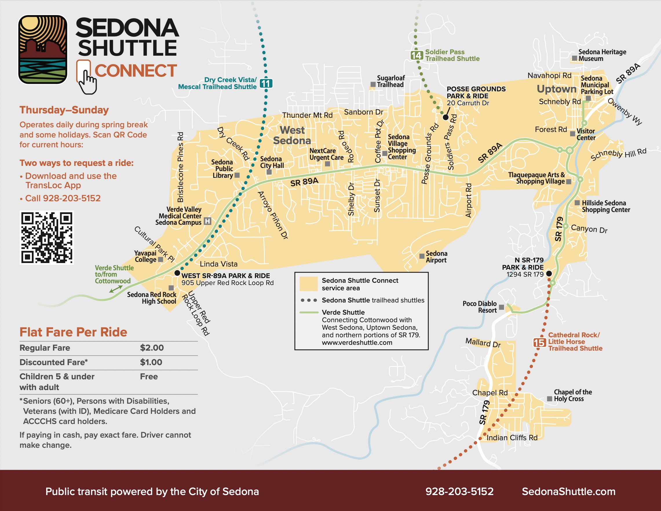 Sedona Response Map
